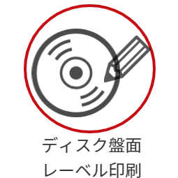 ディスク盤面・レーベル印刷