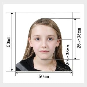 インドビザ写真