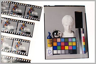 ４x５ポジフィルム 