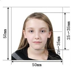 インドビザ写真